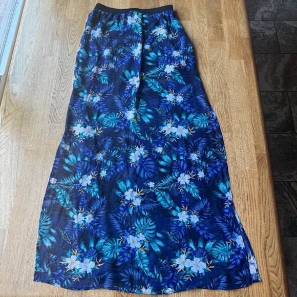 H&M Divided Tropical Floral Maxi Skirt US Size 6 - Picture 3 of 9